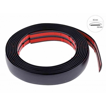 Listwa dekoracyjna, czarny mat, 35 mm x 5 m (86177)