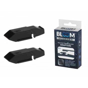 Adaptery #15 do piór wycieraczek bezszkieletowych BLOOM M10, 2 szt.