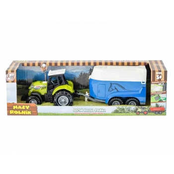 Model Mały Rolnik, Traktor z przyczepą dla koni