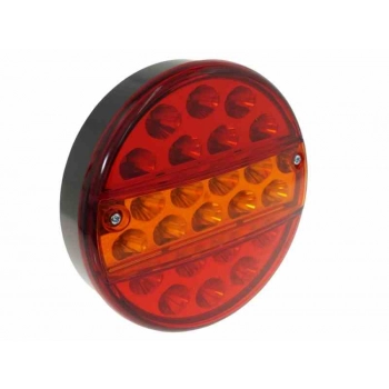 Lampa zespolona FI 145 mm diodowa, 12/24V św. stop, pozycyjne, kierunkowskaz