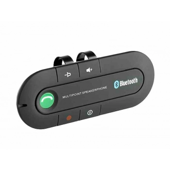 Zestaw głośnomówiący Bluetooth z klipsem na osłonę przeciwsłoneczną