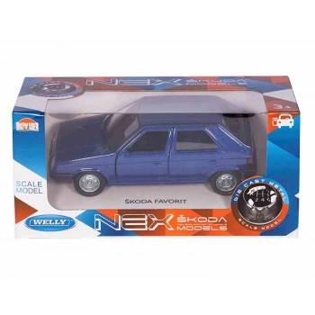 Model 1:34, ŠKODA FAVORIT, granatowy (A02856SFG)