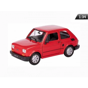 Model 1:34, PRL FIAT 126p, czerwony (A884F126C)
