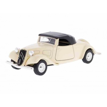 Model 1:34, 1939 CITROËN 11B Traction Avant Cabrio, kremowy (A008751C1TK)