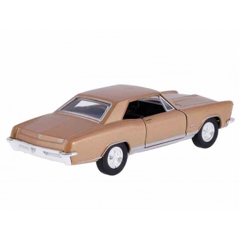 Model 1:34, 1965 Buick Riviera GranSport, złoty (A00875BRZL)