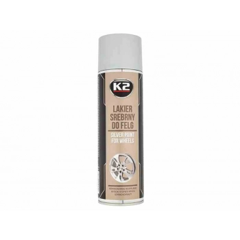 Srebrny lakier do felg, 500 ml