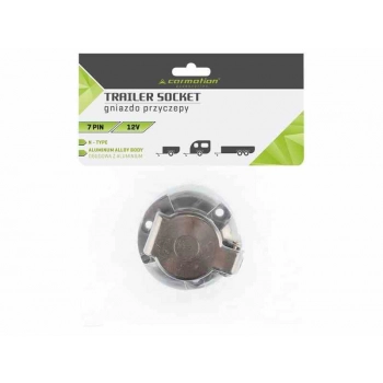 Gniazdo przyczepy 7 PIN, aluminiowe