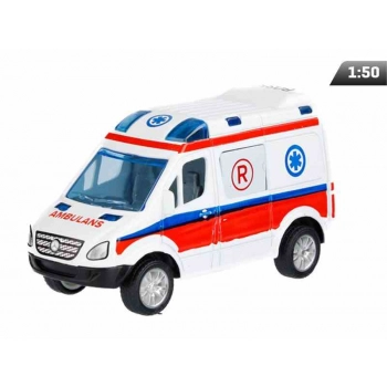 Model 1:50, Mercedes-Benz Sprinter Mini, POGOTOWIE, biały