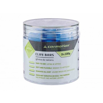 Glinka do czyszczenia lakieru, 3 x 100 g