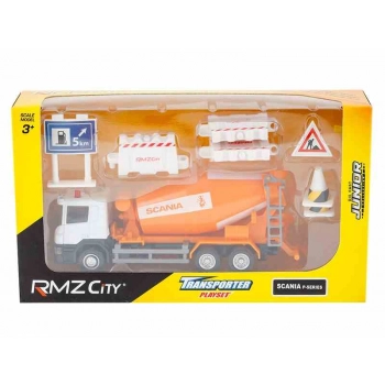 Model 1:64, RMZ City SCANIA - Betoniarka + akcesoria