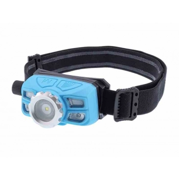 Lampa czołowa 5W COB LED, akumulatorowa, 350 lm, ZOOM, IK08, IP65 z włącznikiem na czujnik ruchu