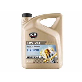 K2 0W-20 HYBRID Olej do silników hybrydowych, 5L