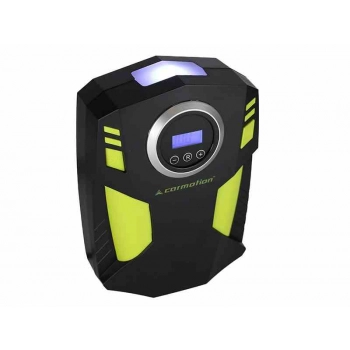 Kompresor powietrza DC 12V, 150 PSI, automatyczny z cyfrowym ciśnieniomierzem, 4 adaptery