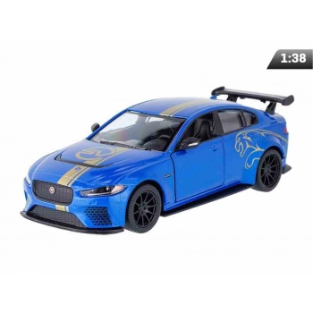 Model 1:38, Kinsmart, JAGUAR XE SV PROJECT 8, niebieski (A11742NI)