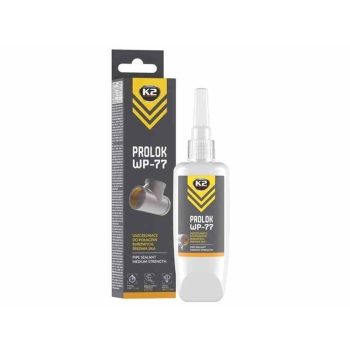 PROLOK WP-77 Uszczelniacz do połączeń rurowych, średnia siła, żółty, 50 ml