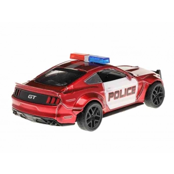 Ford Mustang Police, czerwony  CRASH CAR (A02400PC)