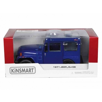 Model 1:26, 1971 Jeep DJ-5B, granatowy (A11764G)