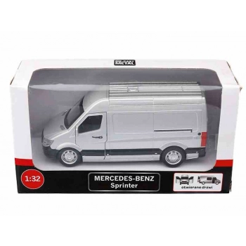 Model 1:32, Mercedes-Benz Sprinter, srebrny