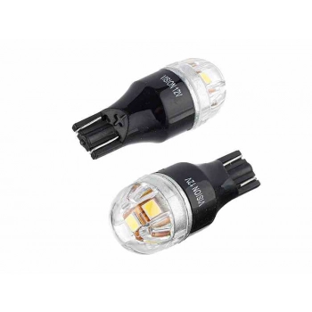 Żarówka VISION W16W (T15) 12/24V 5x 2835 SMD Lumileds, nonpolar, CANBUS, biała, 2 szt.