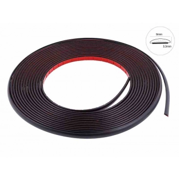 Listwa dekoracyjna, czarny mat, 9 mmx 8 m (86171)