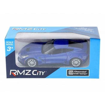 Model 1:32, RMZ Chevrolet Corvette, Grand Sport, granatowy