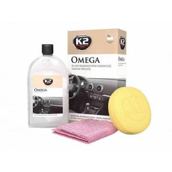 OMEGA Żel do pielegnacji deski rozdzielczej, 500 ml + aplikator + mikrowłókno