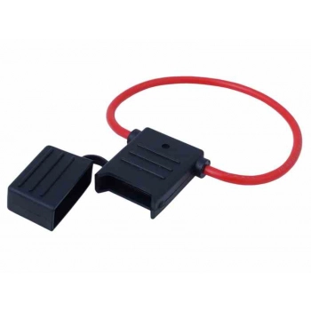 Oprawa bezpiecznika MAXI, hermetyczna,przewód 30 cm, 1.8 mm kw