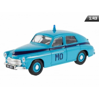 Model 1:43, PRL WARSZAWA M20 MO, niebieski