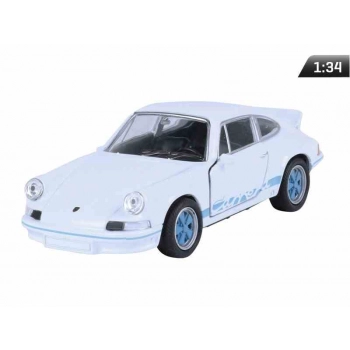 Model 1:34, 1973 PORSCHE 911 Carrera RS, biało-niebieski (A880P9CRSBN)