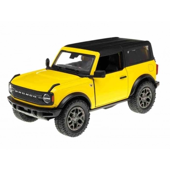 Model 1:34, 2022 Ford Bronco Hard Top, żółty (A11768Z)