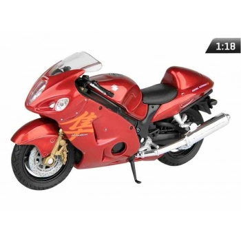 Model 1:18, Suzuki HAYABUSA, czerwony (M144SUHAYAC)
