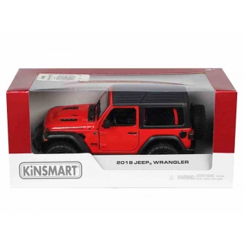 Model 1:34, Jeep Wrangler Hard Top, czerwony (A11723C)