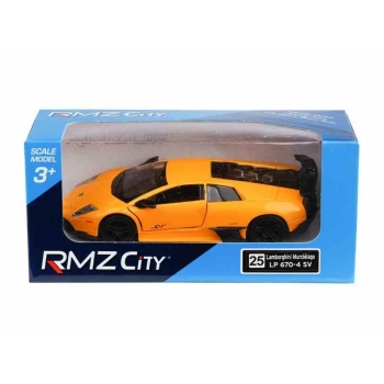 Model 1:32, RMZ Lamborghini Murcielago LP670-4 SV, żółty