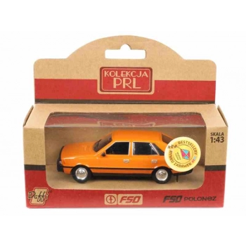 Model 1:43, FSO POLONEZ PRL, pomarańczowy
