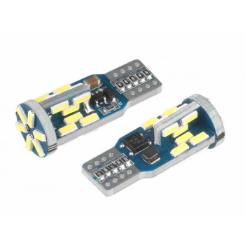 Żarówka VISION W5W (T10) 12/24V 30x 4014 SMD LED, CANBUS, biała, 2 szt.