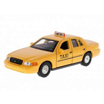Model 1:34, 1999 Ford Crown  Victoria Taxi, żółty (A880FCVTZ)