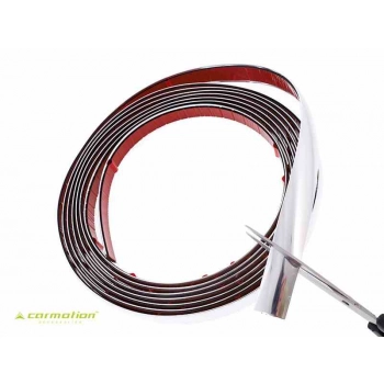 Listwa dekoracyjna, chrom, 21 mm x 5m (58991)