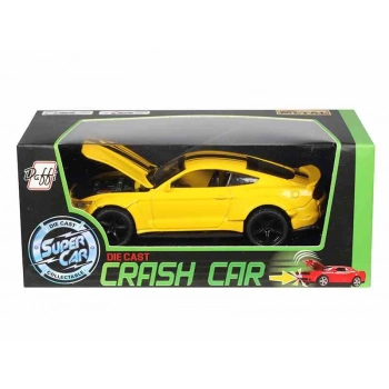 Ford Mustang, żółty CRASH CAR (A02400Z)