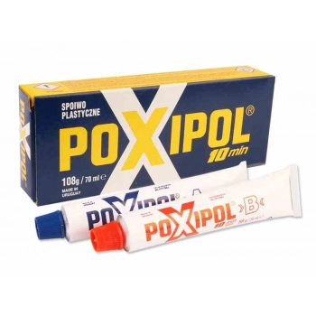 POXIPOL - klej dwuskładnikowy metaliczny 108 g / 70 ml