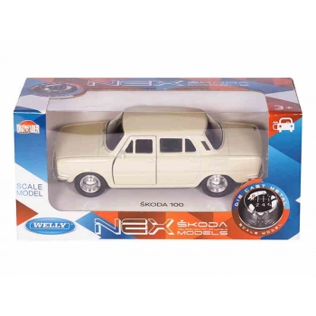Model 1:34, ŠKODA 100, kremowy (A02856S1K)