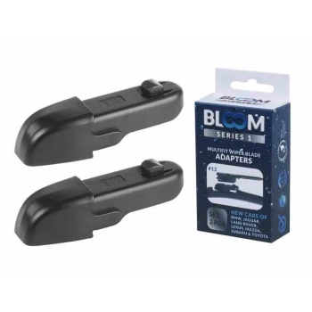 Adaptery #12 do piór wycieraczek bezszkieletowych BLOOM M10, 2 szt.