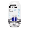 Żarówki VISION C5W SV8.5 11X36 12V 5W, super white, blister 2 szt.