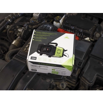 Inteligentny prostownik cyfrowy do akumulatorów 12V 10A 6 - 200 Ah, 24V 5A, 6 - 100 Ah