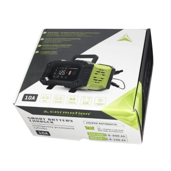 Inteligentny prostownik cyfrowy do akumulatorów 12V 10A 6 - 200 Ah, 24V 5A, 6 - 100 Ah