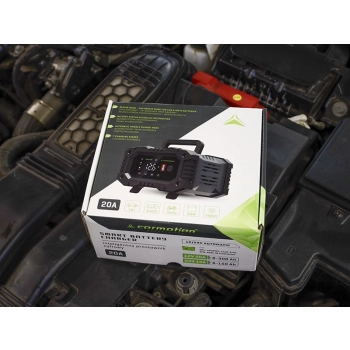 Inteligentny prostownik cyfrowy do akumulatorów 12V 20A 6 - 300 Ah, 24V 10A, 6 - 150 Ah