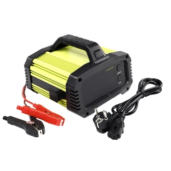 Inteligentny prostownik cyfrowy do akumulatorów 12V 25A 6 - 400 Ah, 24V 15A, 6 - 200 Ah z funkcją wspomagania rozruchu