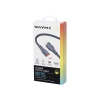 WAYME Kabel do ładowania i synchronizacji, w oplocie z mikrofibry, 100 cm, USB-C > USB-C PD, max 65W