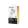 WAYME Ładowarka sieciowa 25W USB-C PD + QC3.0 z dotykową lampką LED + adaptery - wtyczki do gniazd EU, UK i USA