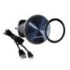 WAYME Uchwyt magnetyczny na wlot powietrza z ładowarką indukcyjną 15W + kabel USB > USB-C 100 cm