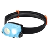 Lampa czołowa 3W COB LED 400 lm + 2W SMDLED 200 lm, akumulatorowa
